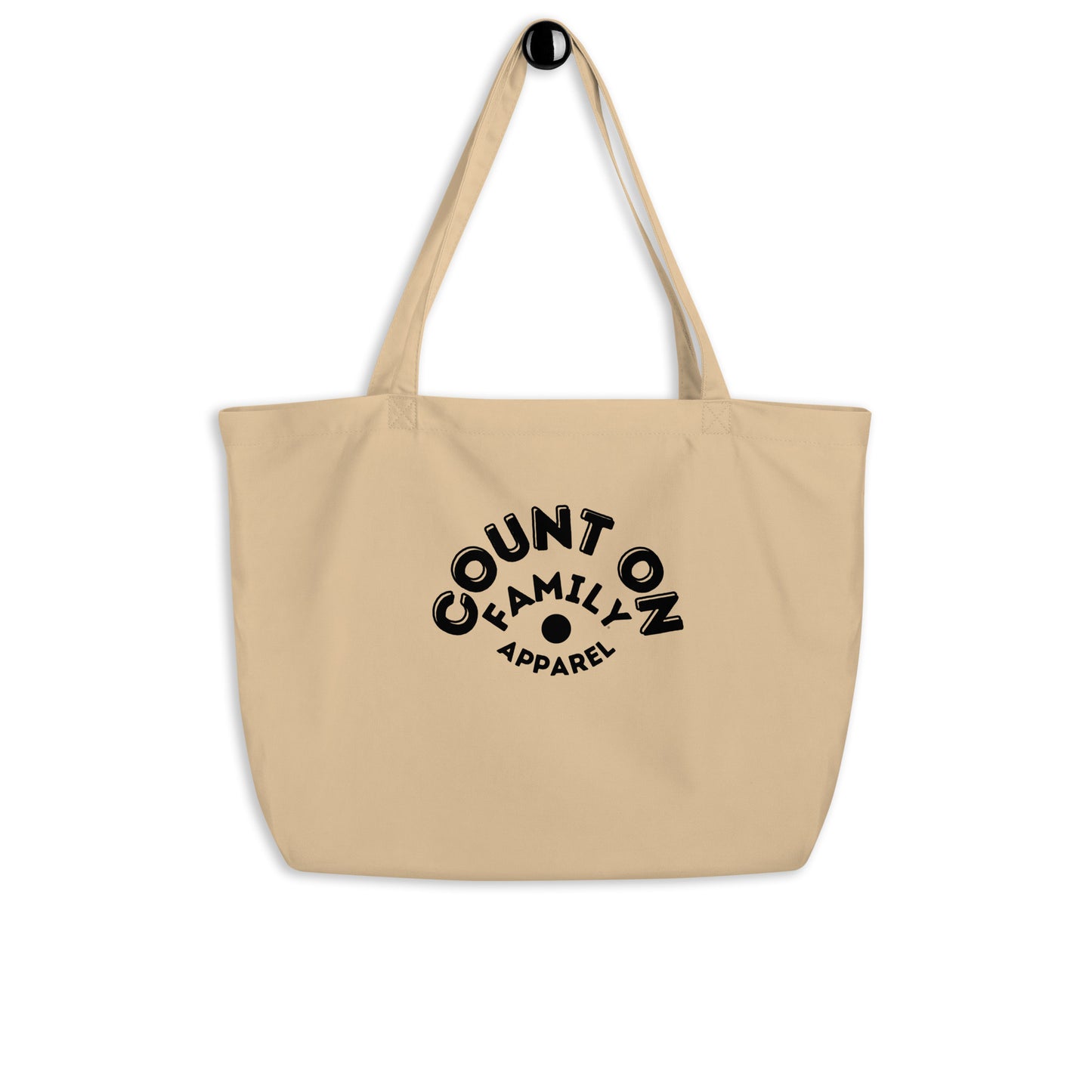 Large organic tote bag